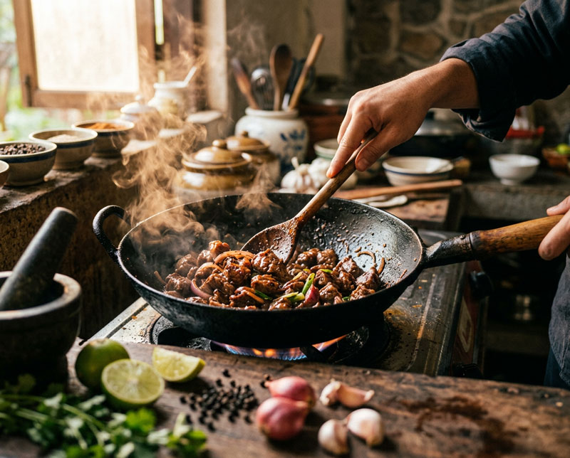 Rezept Beef Lok Lak